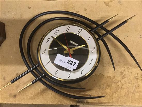 Bayard 1960s wall clock